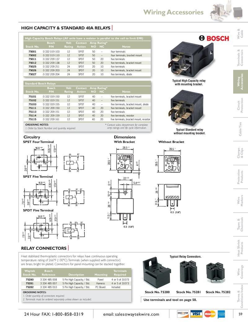 BOSCH Relais 0 332 209 159 für