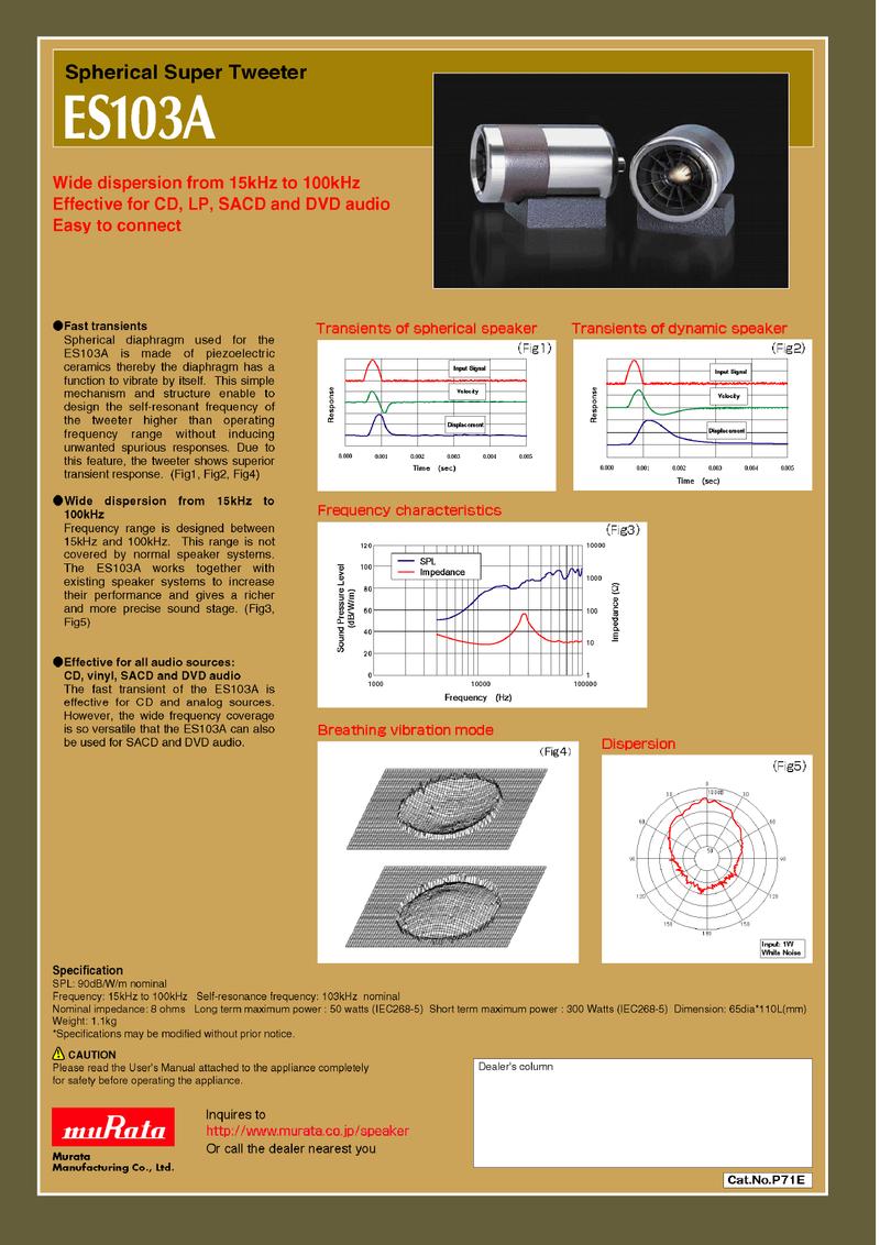 murata super tweeter