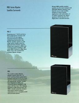 mirage mbs speakers