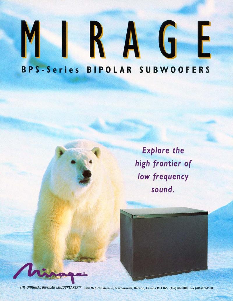 mirage bps 100 subwoofer
