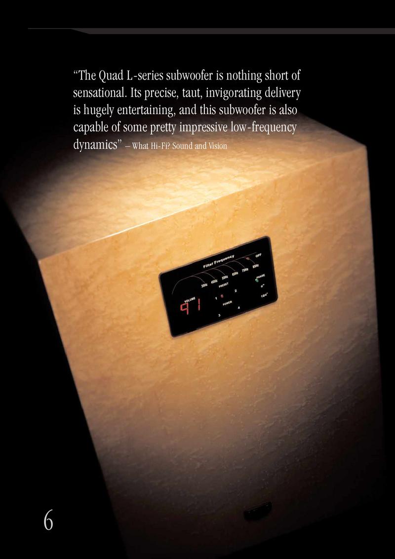 quad l series subwoofer