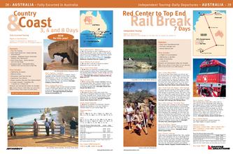 hotel brochure sample in country coast red center to top end rail