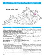 Deer hunting zones in kentucky