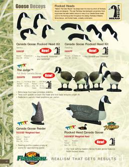 Catalog: Goose Decoys Catalog: Goose Decoys