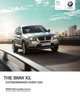 2011 Bmw x3 standard equipment #3