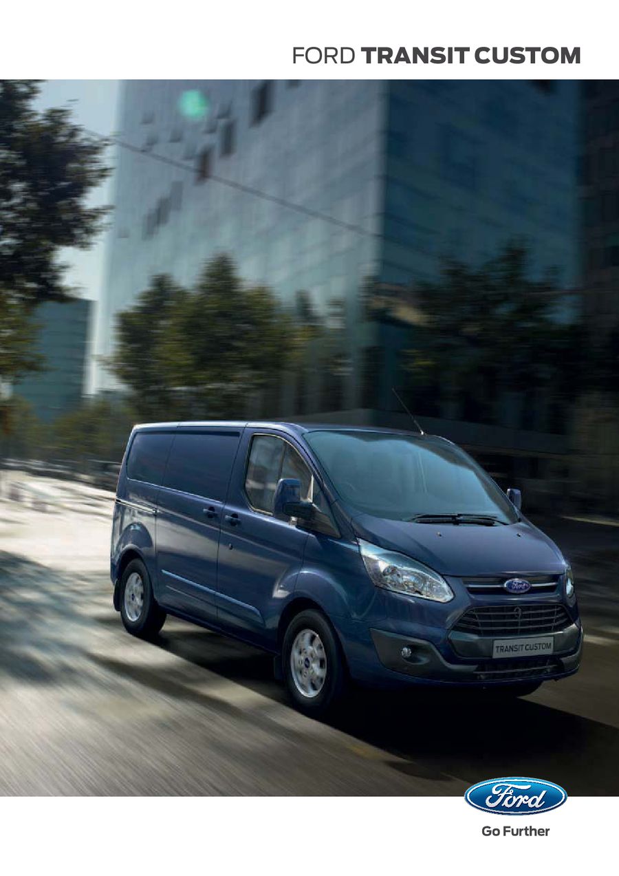 ford transit custom blazer blue