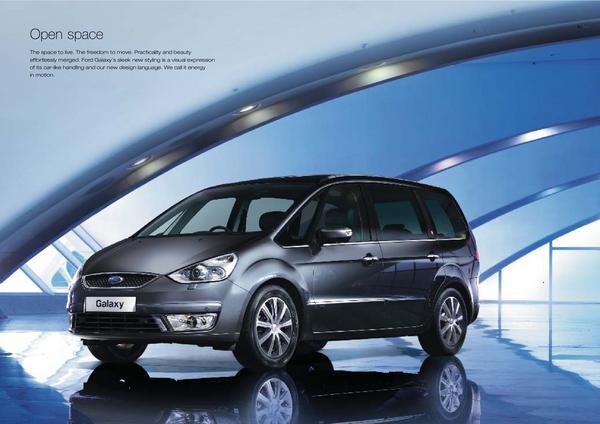 Page 4 of Ford Galaxy Brochure 2007 by Ford Motor Company Limited UK