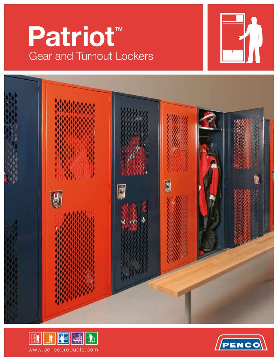 Patriot Gear And Turnout Lockers 2009 By Penco Products Inc