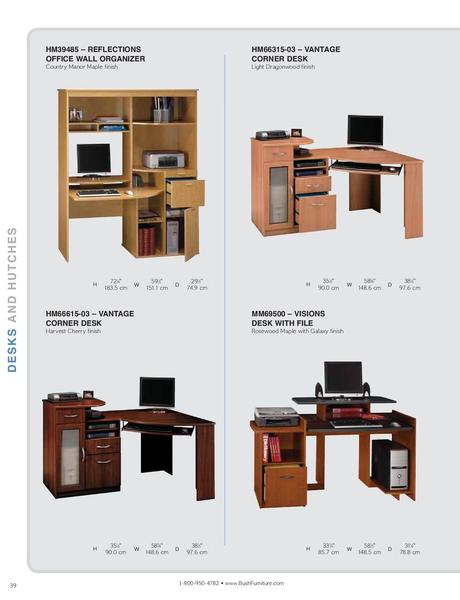 Page 40 of Bush Furniture North America of the catalog Home