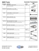 Baum tools bmw catalog #5