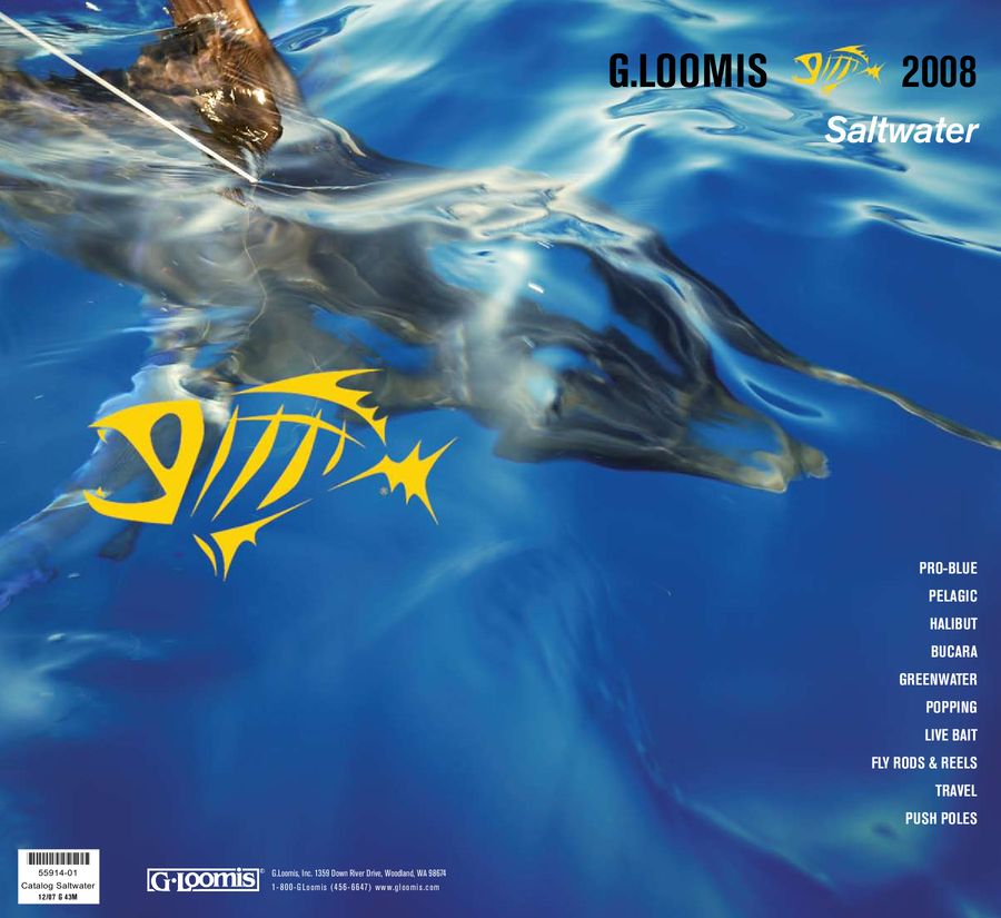 g loomis halibut rod
