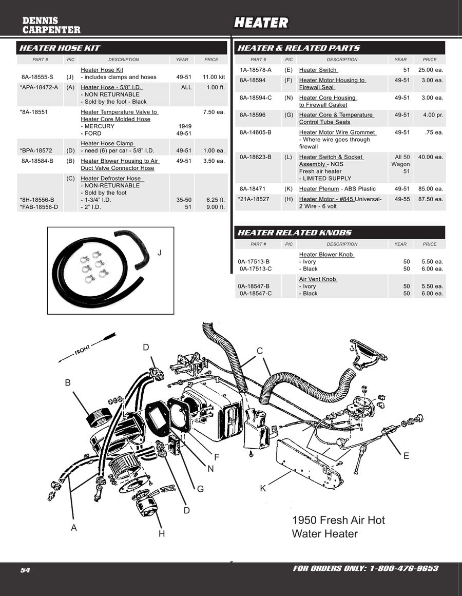 1948 1950 ford truck herter wiring diagram