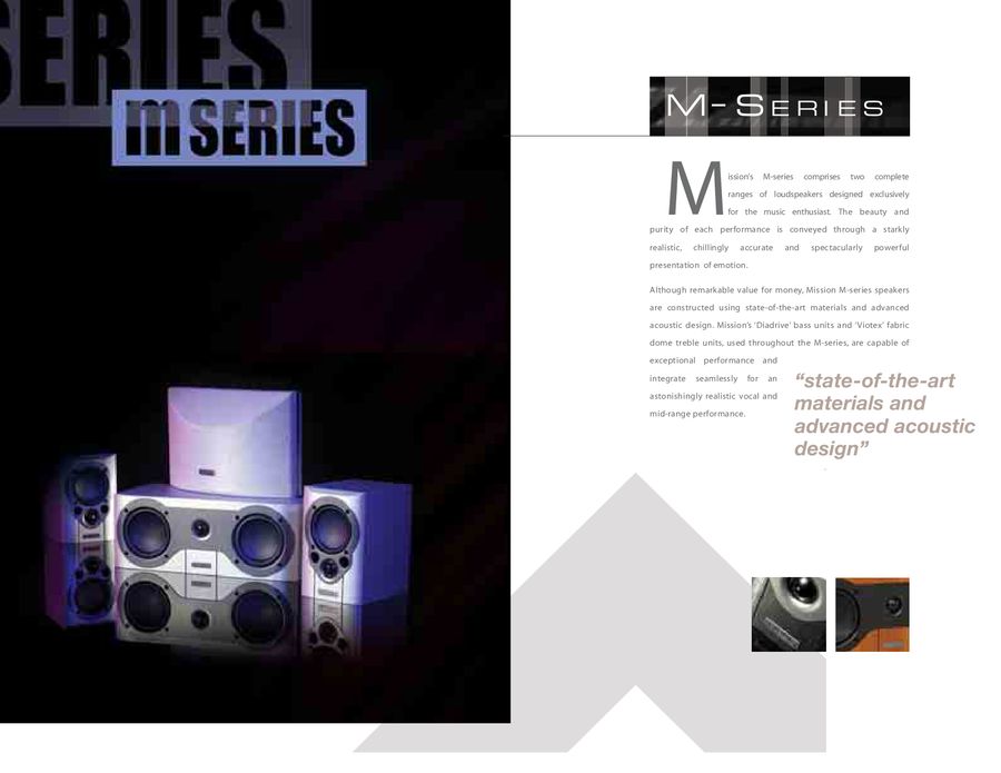 mission m series speakers