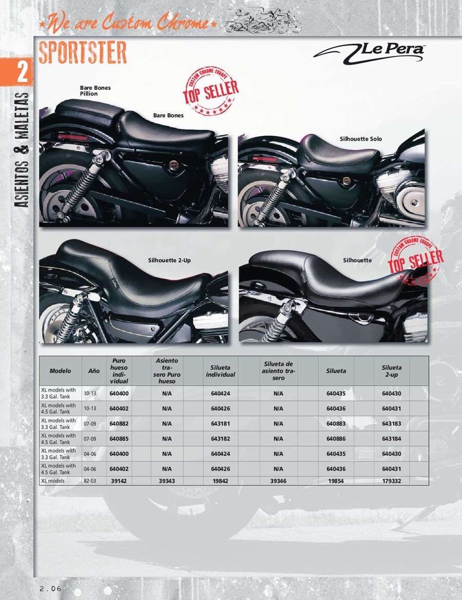 Customacces AZ1118N Protector de Faro Modelo MAX Harley Davidson Sportster 883 Iron 09-19