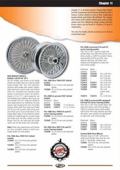 Wheels, Spokes, Hubs & Tires 2013/2014
