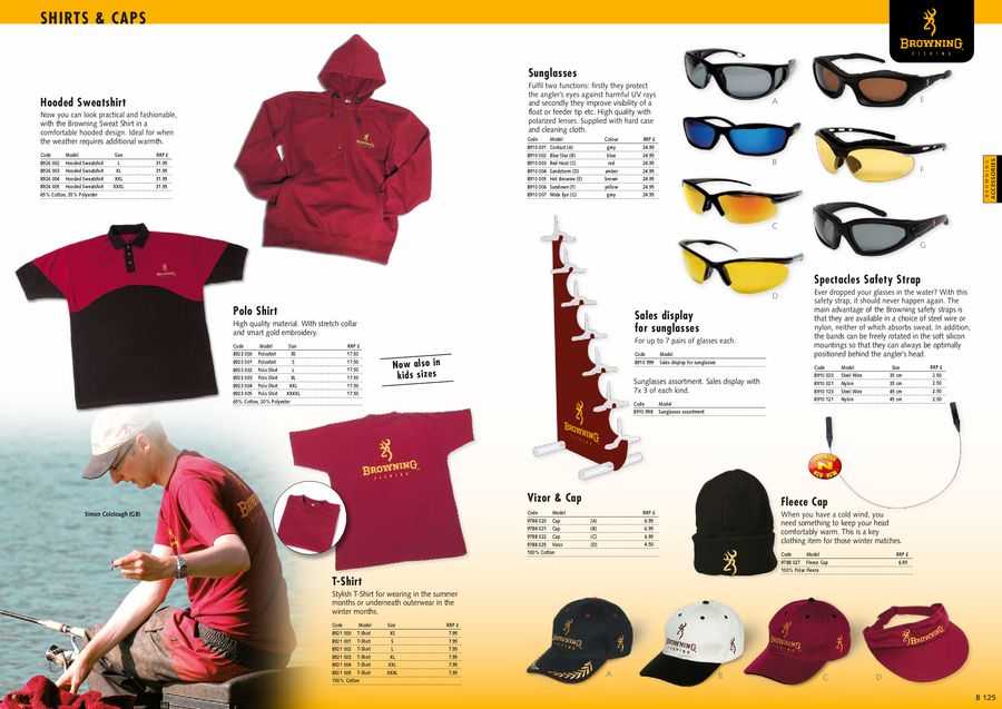 browning fishing clothing