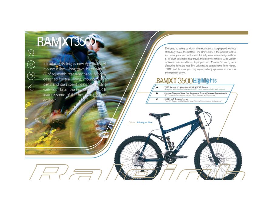 raleigh atomic 13 sl aluminum