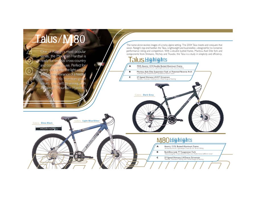 raleigh atomic 13 sl aluminum