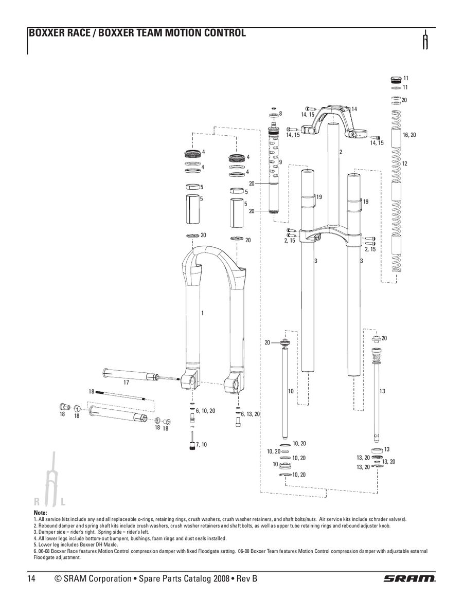 rockshox boxxer parts