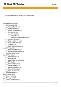 cb radio mic wiring in cb radio catalog by the cb shack Midland CB Mic Wiring Diagram cb radio catalog