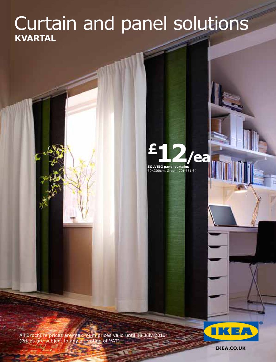 Curtain And Panel Solutions 2010 By Ikea Uk