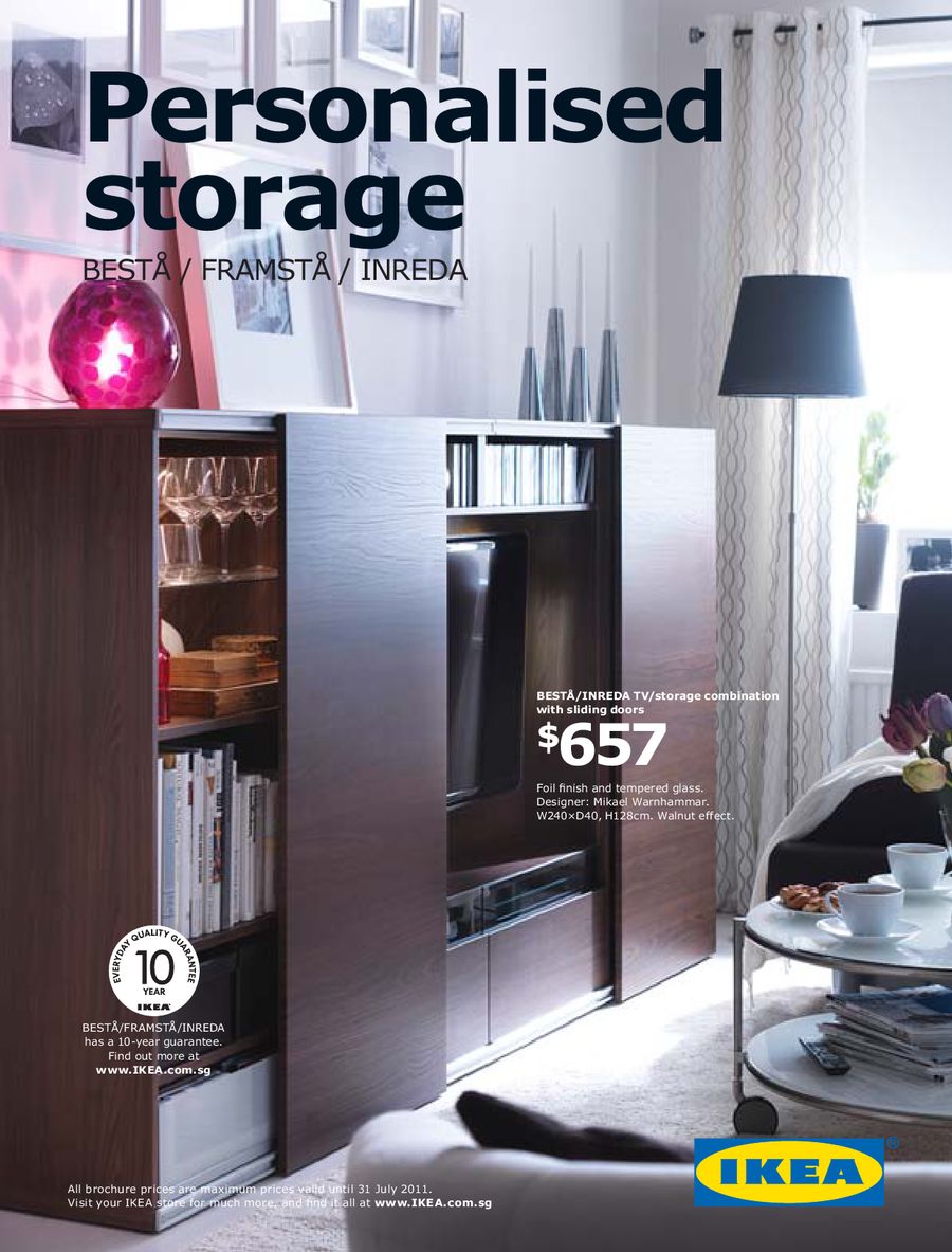 Besta Personalised Storage 2011 By Ikea Singapore