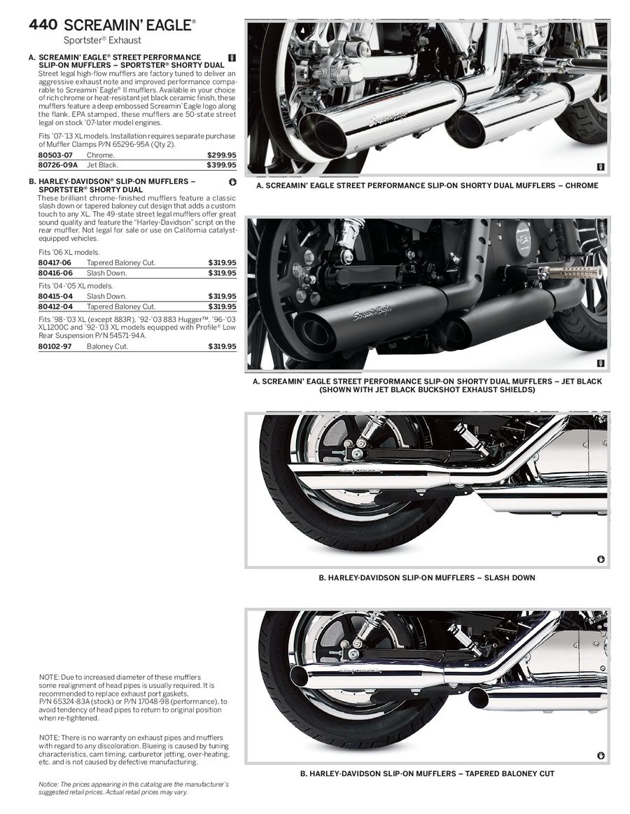 Page 15 of 2014 Genuine H-D Screamin Eagle Parts
