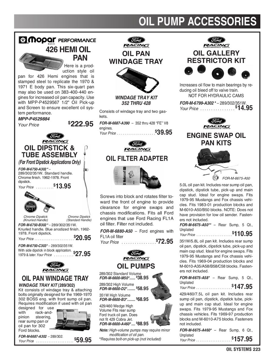 Mopar P4529567 Oil Pickup and Screen Assembly