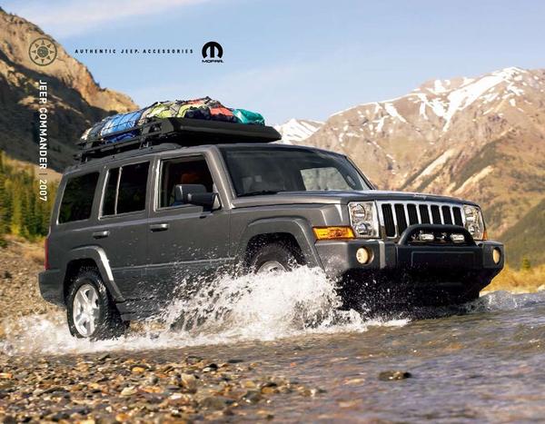 Jeep commander cargo hauler #5