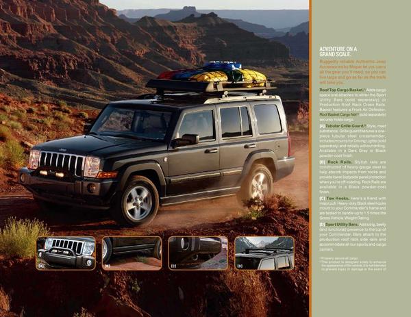 Mopar tubular grille guard jeep commander #5