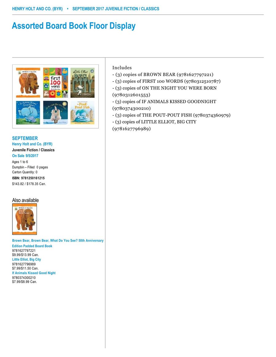 macmillan childrens publishing group fall 2017 by macmillan brown bear brown bear what do you see words