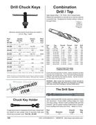 Drill Chuck Key Size Chart