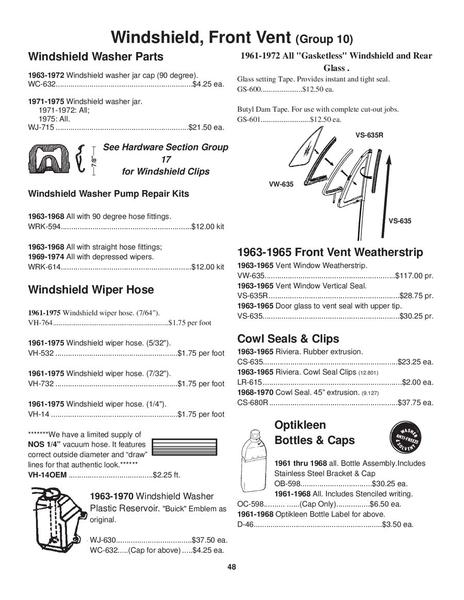 Page 52 Of 1963 1985 Buick Riviera Parts