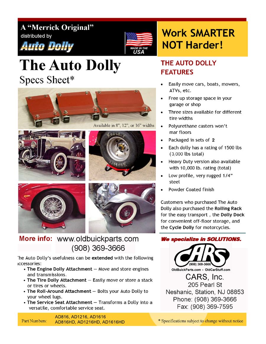 Antique Buick Parts 1930 And Up By Cars Inc
