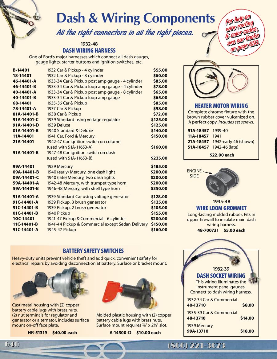 1935 Ford Headlight Switch Wiring
