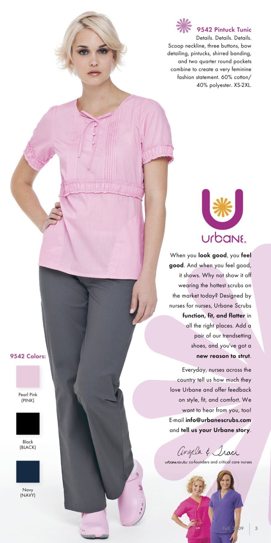 Urbane Scrubs Color Chart