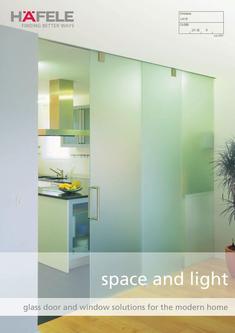 Hafele Sliding Door System In Space And Light By Hafele Uk