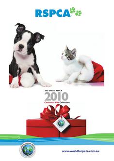 rspca 2010 christmas gift collection by world for pets rspca 2010 christmas gift collection by world for pets