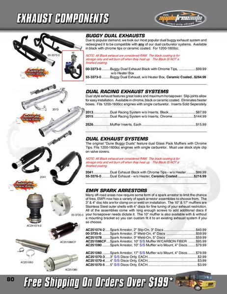 Page 80 of Appletree Automotive of the catalog 2011 Dune ...