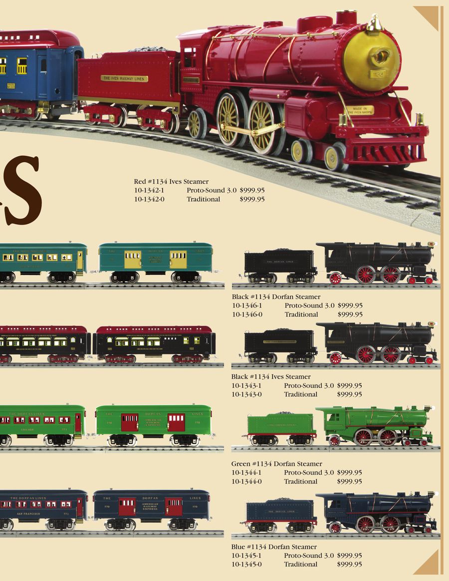 mth tinplate trains