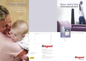 Door entry kits 2009