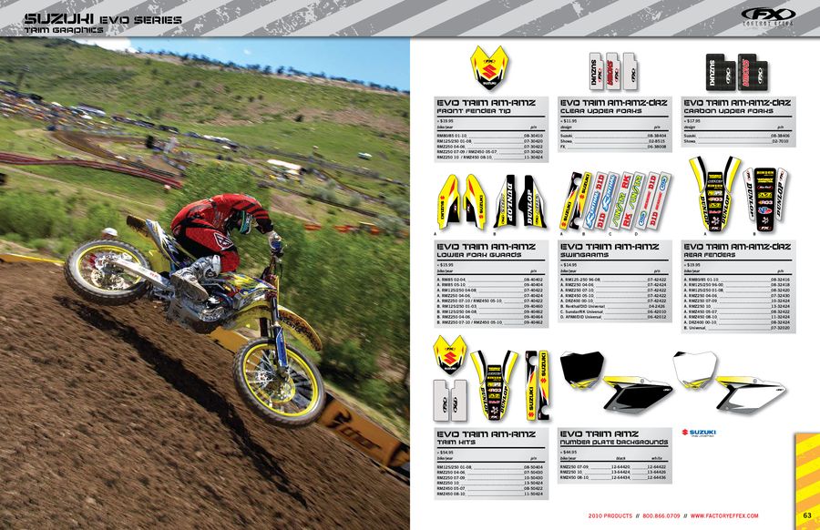 11-74410 Factory Effex Yellow Plastic Rear Fender