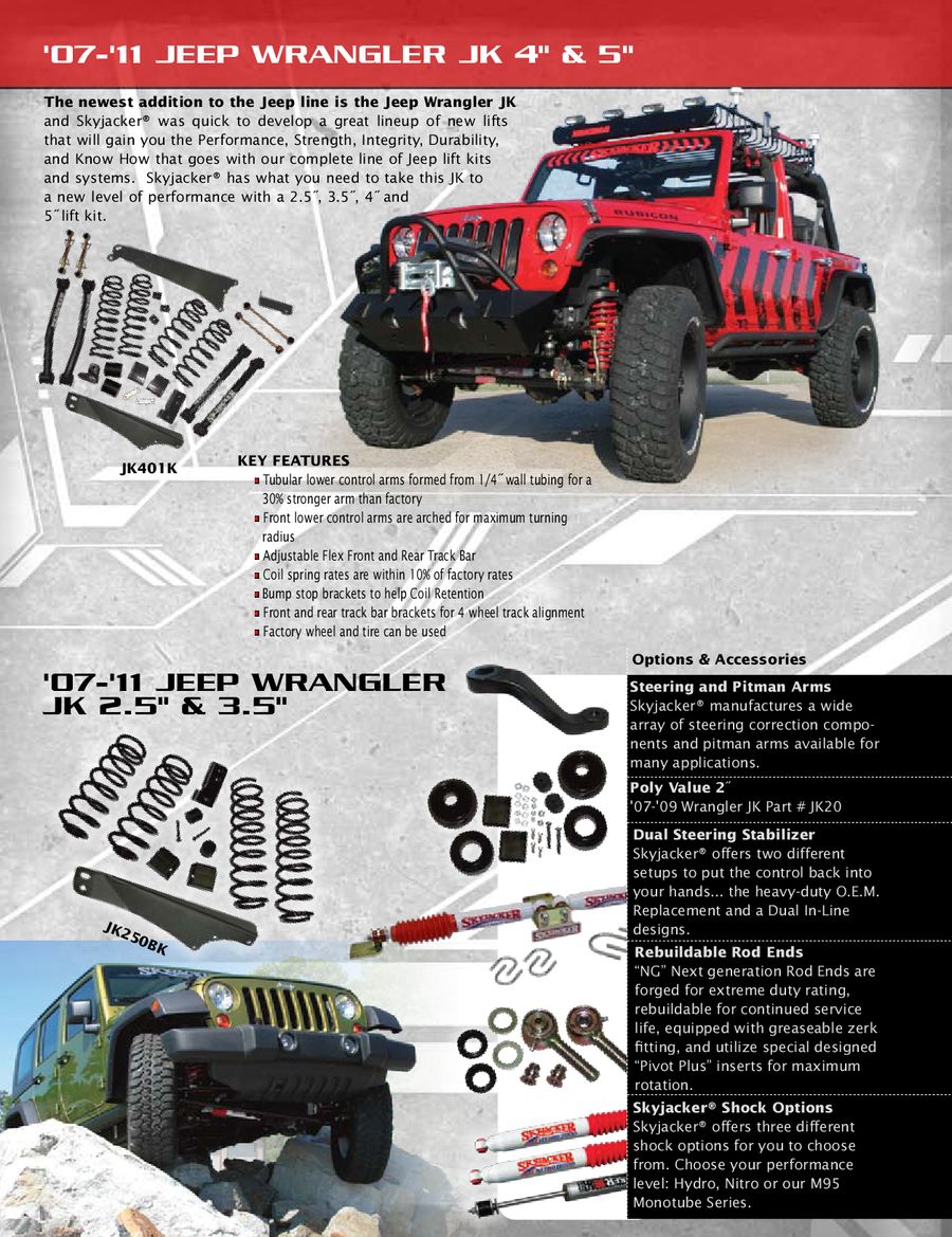 Car & Truck Control Arms & Parts Skyjacker 7200 Dual Replacement