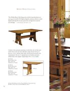 stickley keyhole trestle table