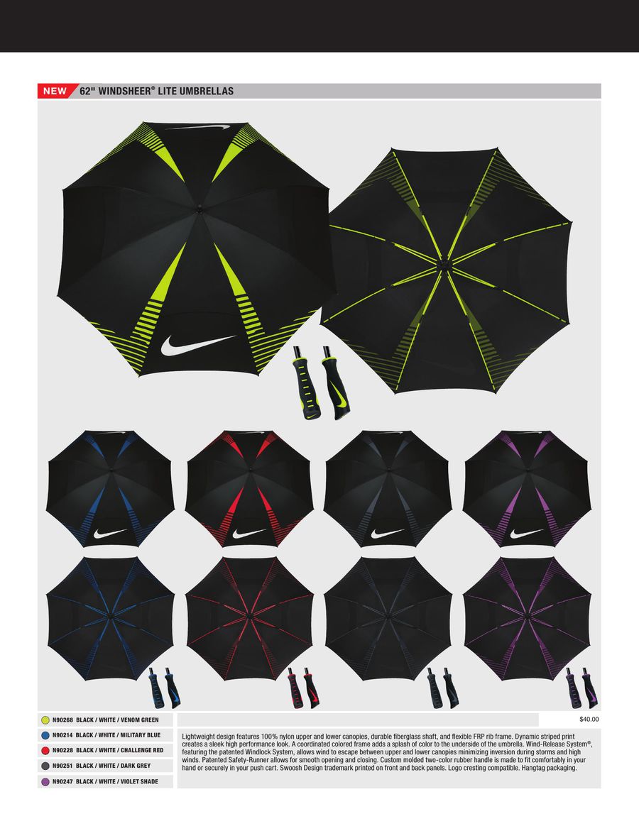 nike windsheer umbrella