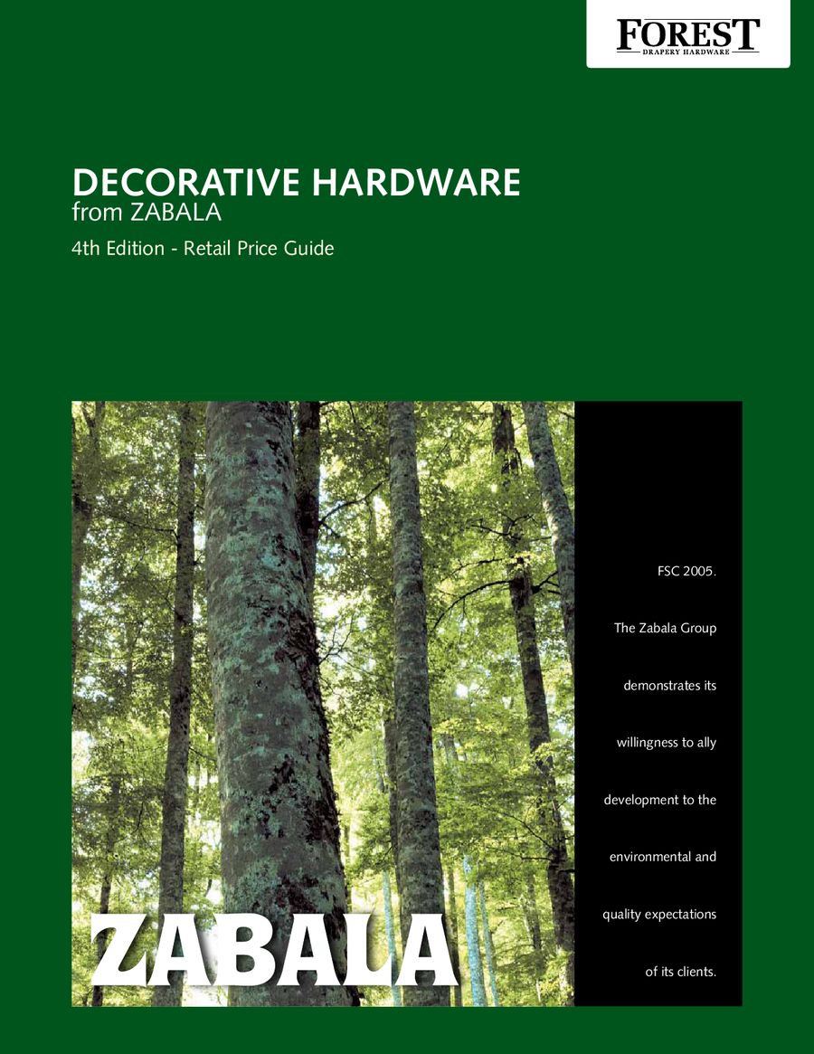 Forest Group Decorative Hardware From Zabala By Angela Rose