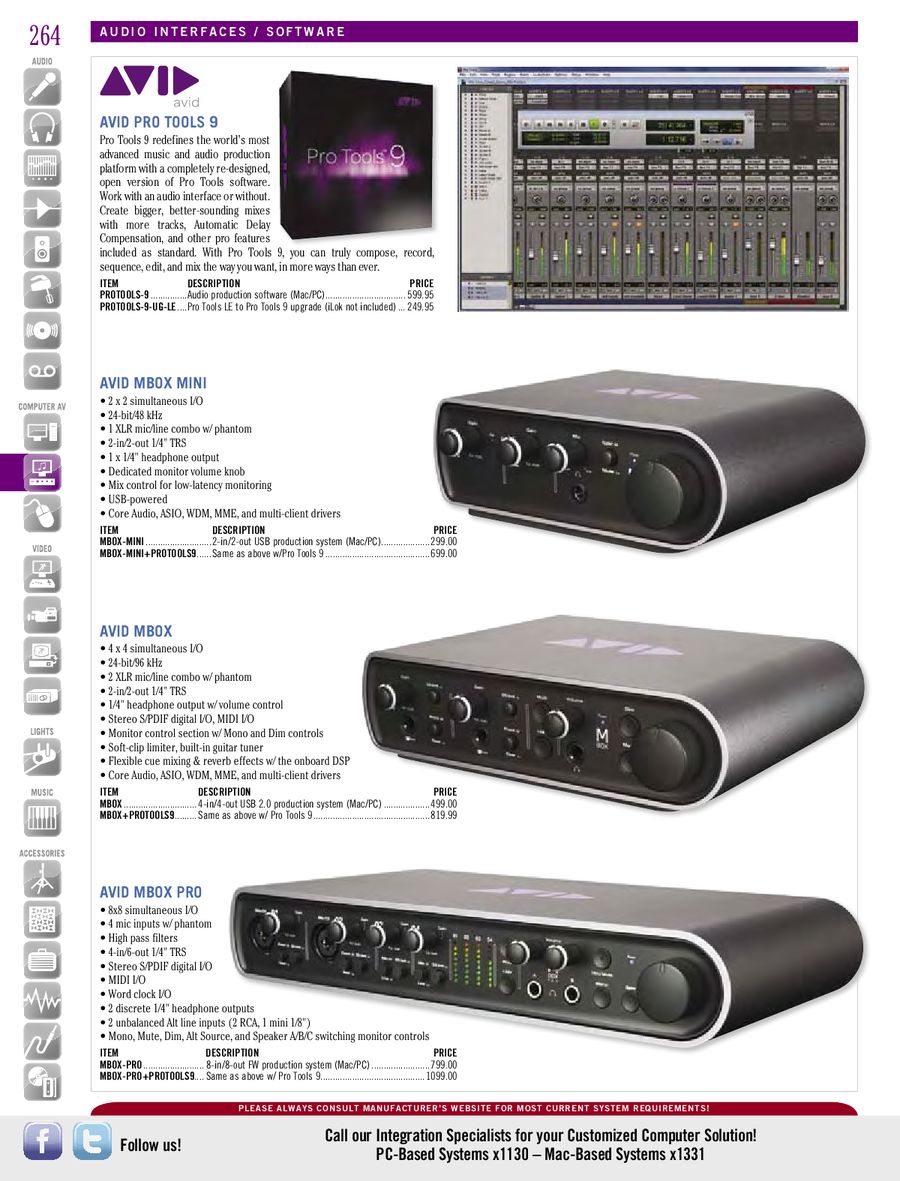 Avid mbox 2 mini drivers for mac