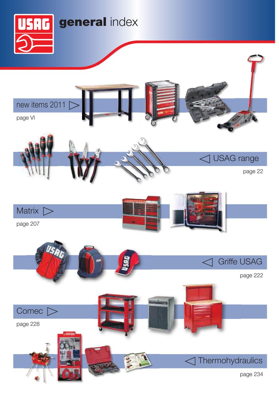 CATALOGO USAG 2011 PDF
