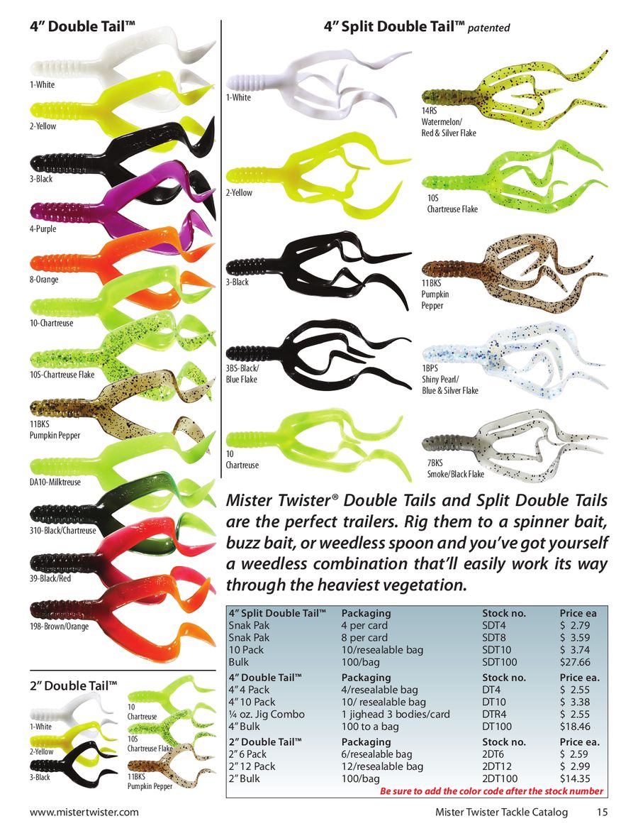 Double Tail And Split Double Tail 2012 By Mister Twister