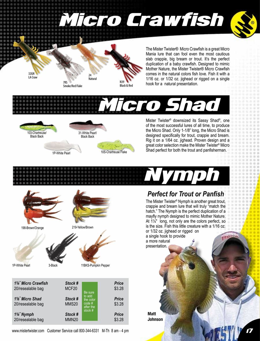 mister twister micro craw